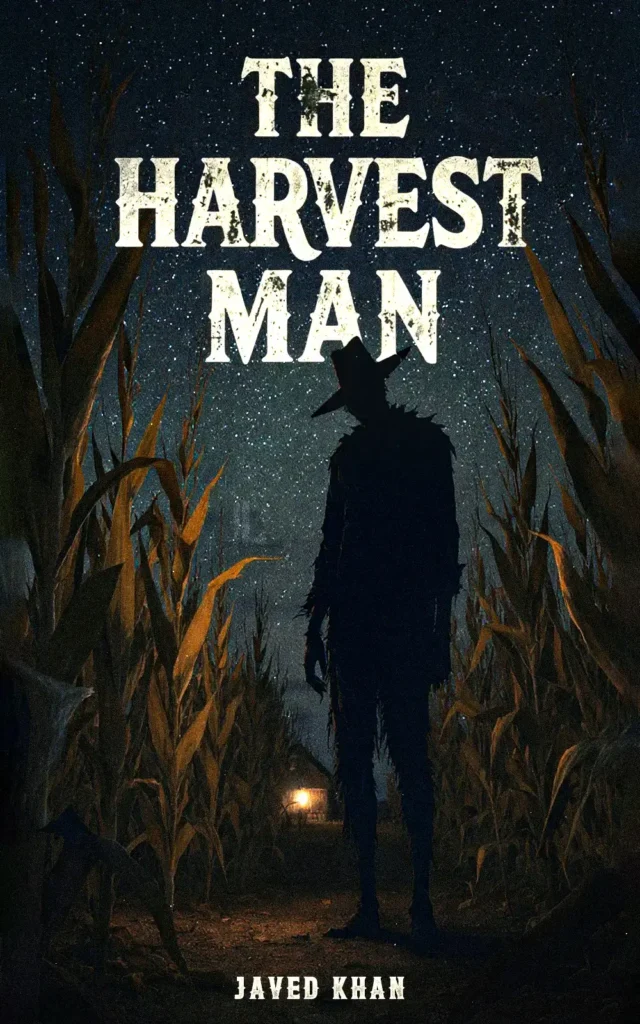 Horror book front cover – illustrated artwork