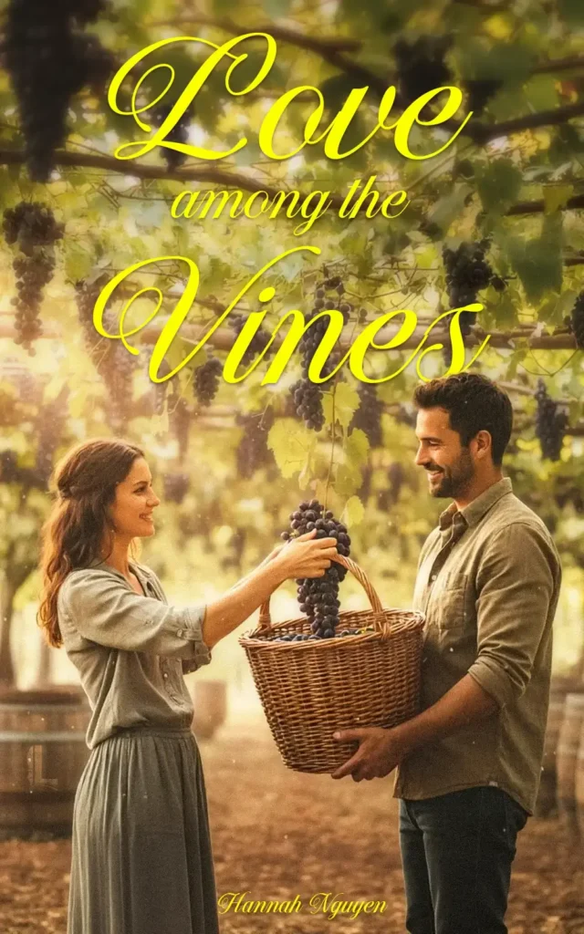 Romance book front cover – illustrated artwork