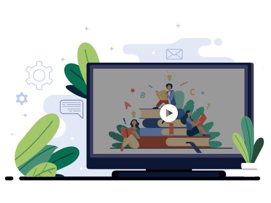 book video trailer illustrated service